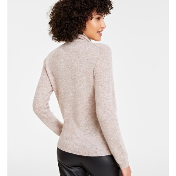 New with tag Women's 100% Cashmere Turtleneck Sweater M - Picture 3 of 6